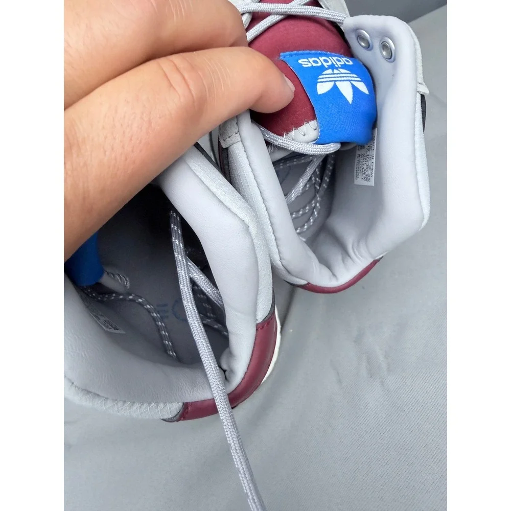 Adidas Human Made Marathon Free Hiker Grey Blue Burgundy FY9149 Mens 12.5
